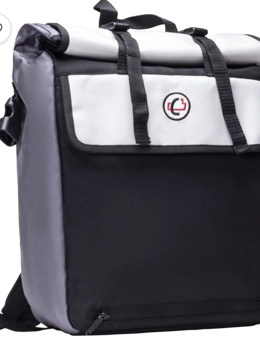 Case-It Kids Gray & Black Backpack with Red Accent